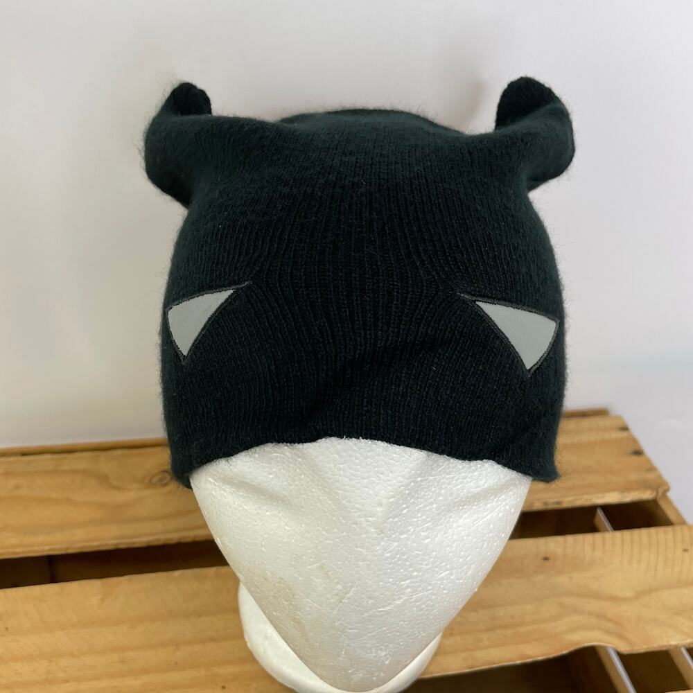 Batman DC eye and ears knit beanie unisex school wear